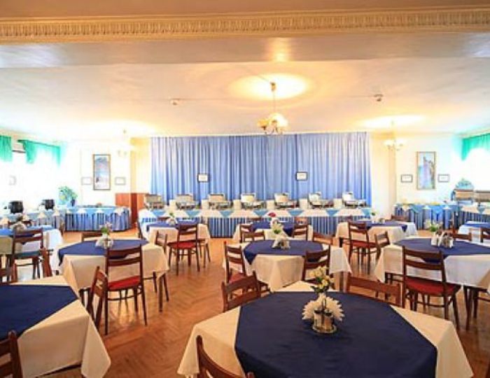 Голубой зал столовой - Санаторий «Родина»
