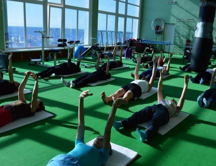 Зал ЛФК - Санаторий «Родина»