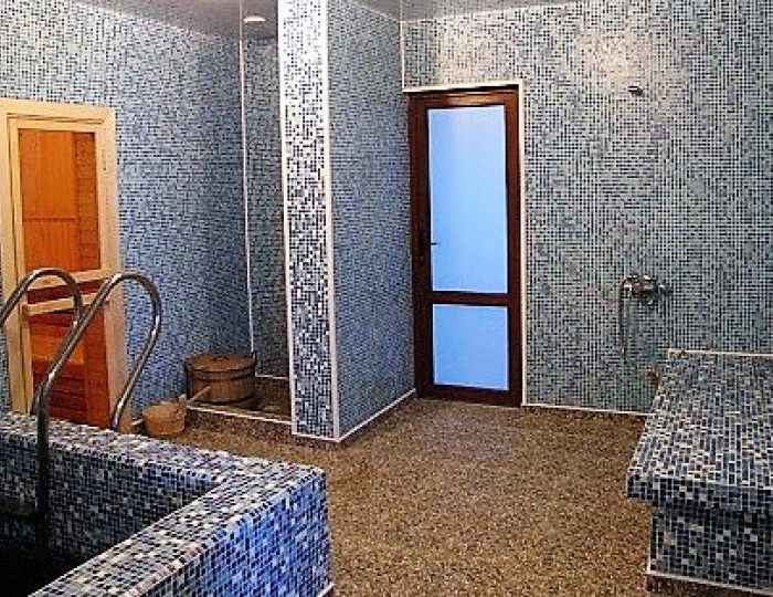 Дровяная сауна с купелью - Санаторий «Родина»